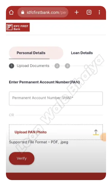 IDFC Bank Se Personal Loan Kaise Le