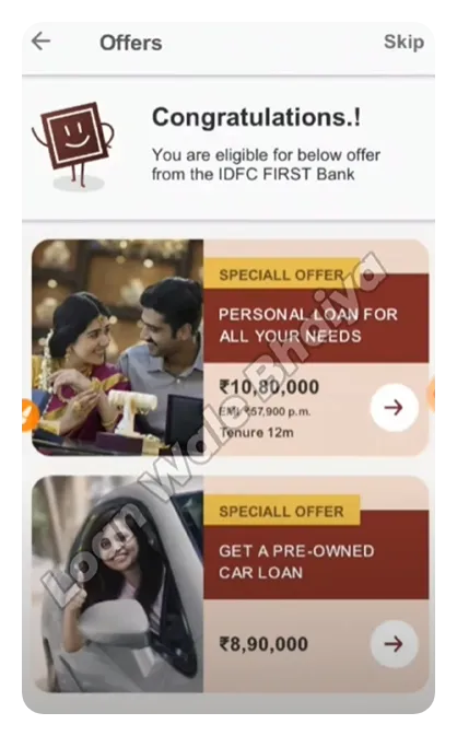 IDFC Bank Se Personal Loan Kaise Le